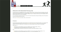 Desktop Screenshot of newmarketfencing.com